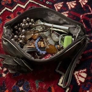 Sephora Bag Filled with Jewelry